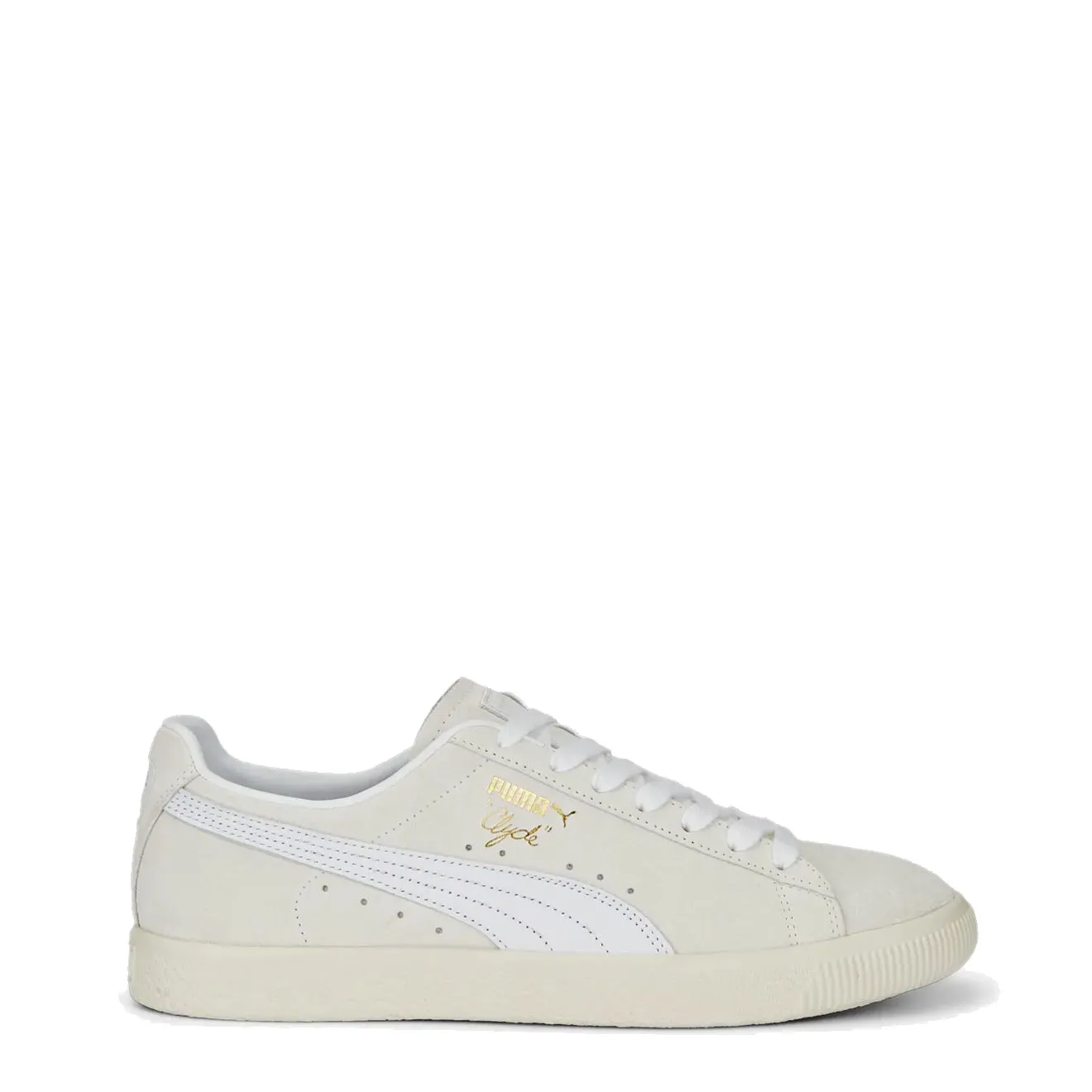 Puma Clyde PRM Trainer Gefrostetes Elfenbein / Puma Weiß