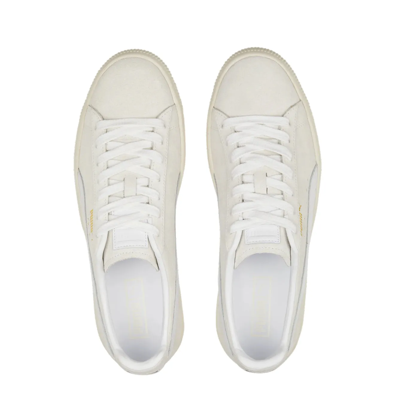 Puma Clyde PRM Trainer Gefrostetes Elfenbein / Puma Weiß