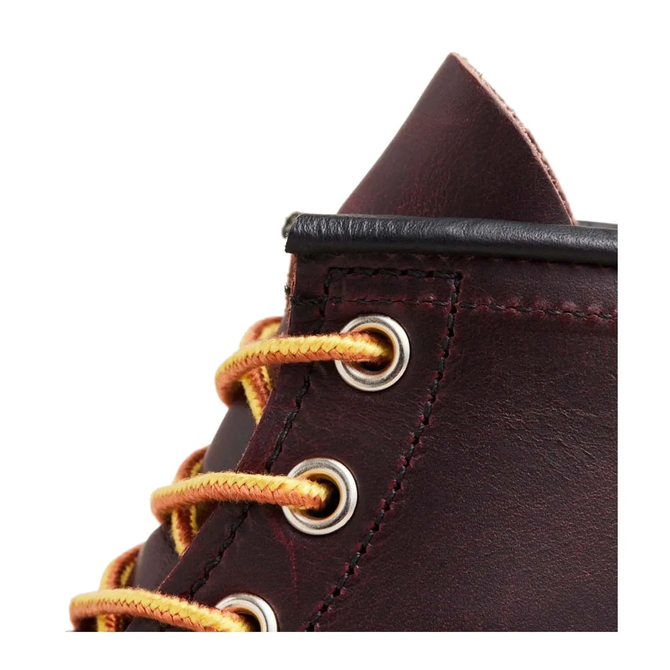 Red Wing 6-Zoll Classic Moc Stiefel Schwarz-Kirsche