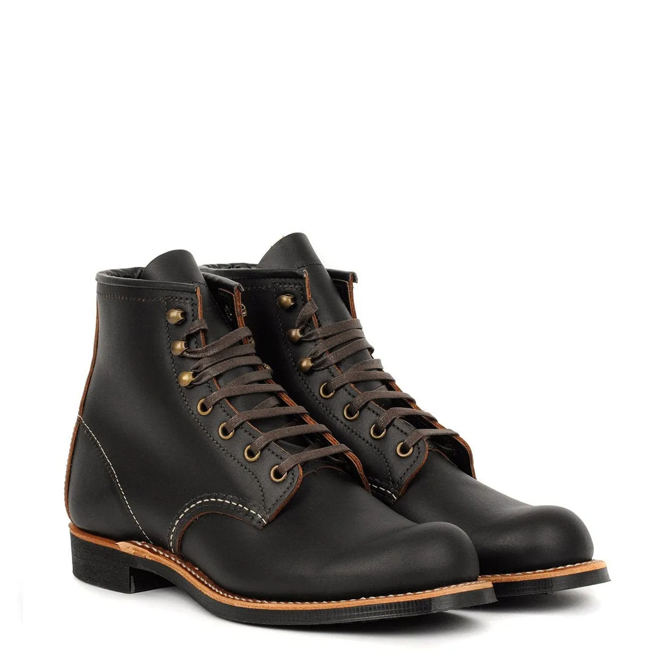 Red Wing Blacksmith Stiefel Schwarz Prärie