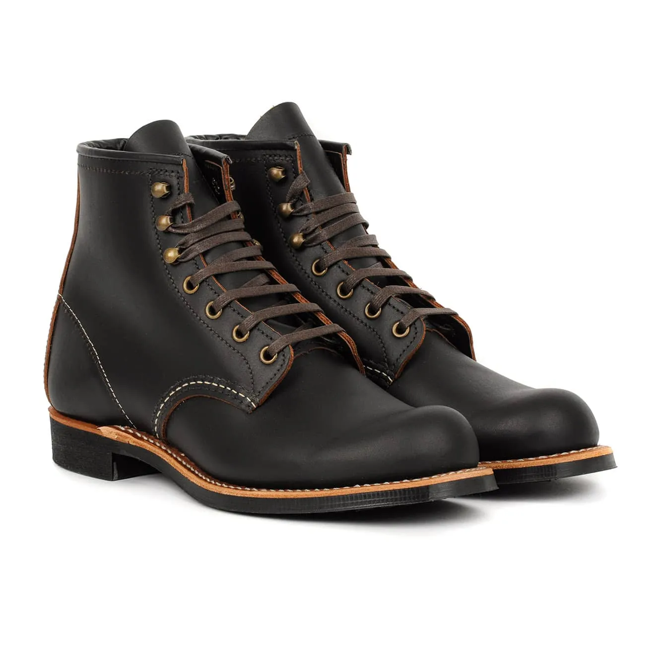Red Wing Blacksmith Stiefel Schwarz Prärie
