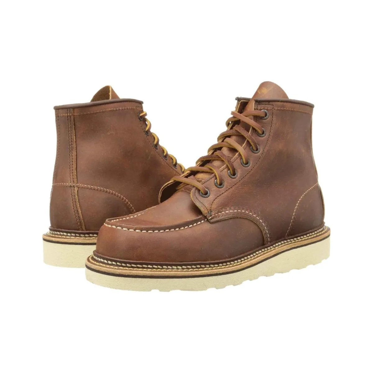 Red Wing Herren 6-Inch Classic Moc 1907 Kupfer Rough & Tough