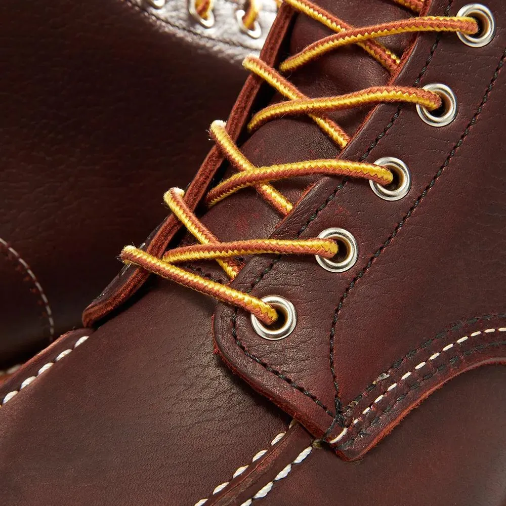 Red Wing Herren Roughneck 8146 Classic Moc Briar Braun Leder