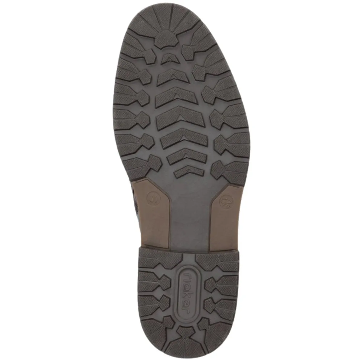 Rieker Herren 13757-25 Chelsea Nougat Braun Leder