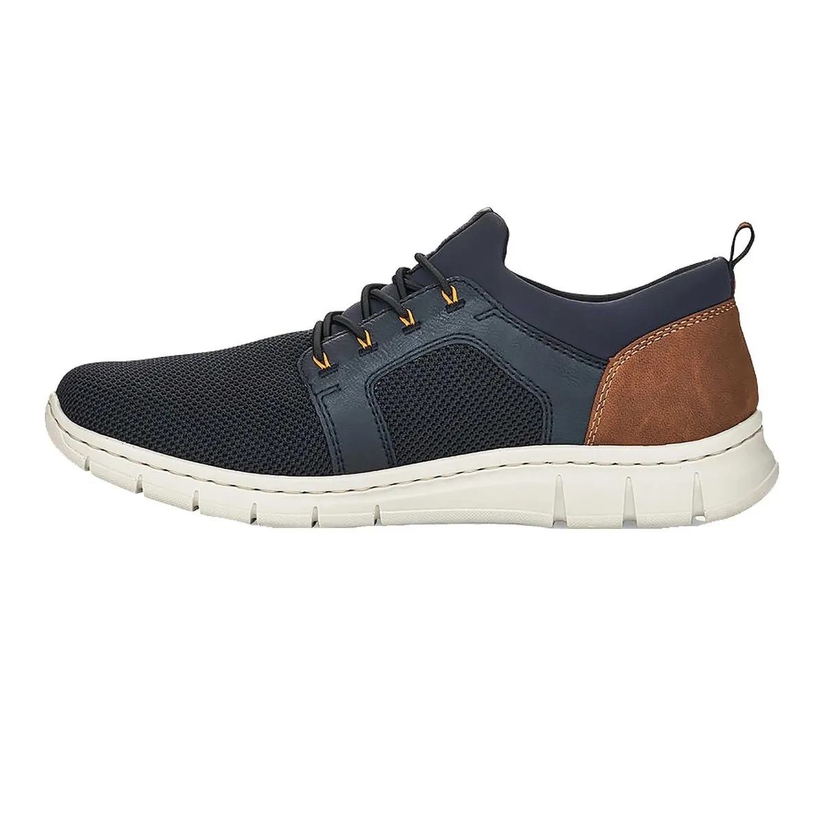 Rieker Herren B7796-14 Blau/Beige Stoff