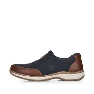 Rieker Schuhe 03354-14 Holz/Pazifik/Staub