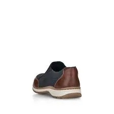 Rieker Schuhe 03354-14 Holz/Pazifik/Staub