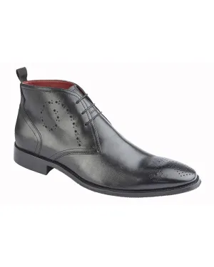 Roamers Herren 3 Eye Brogue Mode Stiefel Roamers Schuhe