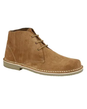 Roamers Herren Desert Boots mit 3 Ösen
