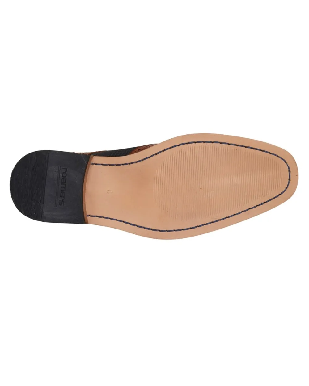Roamers Herren 4-Loch Flügelbrogue Oxford Schuhe Roamers Schuhe