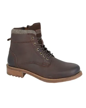 Roamers Herren 6-Ösen-Innenreißverschluss-Stiefeletten Roamers Schuhe