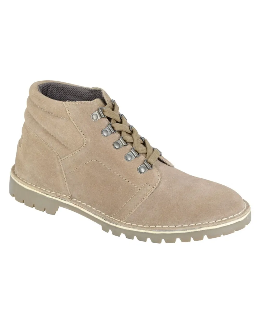 Roamers Herren D-Ring Freizeit Wildleder Stiefel Roamers Schuhe