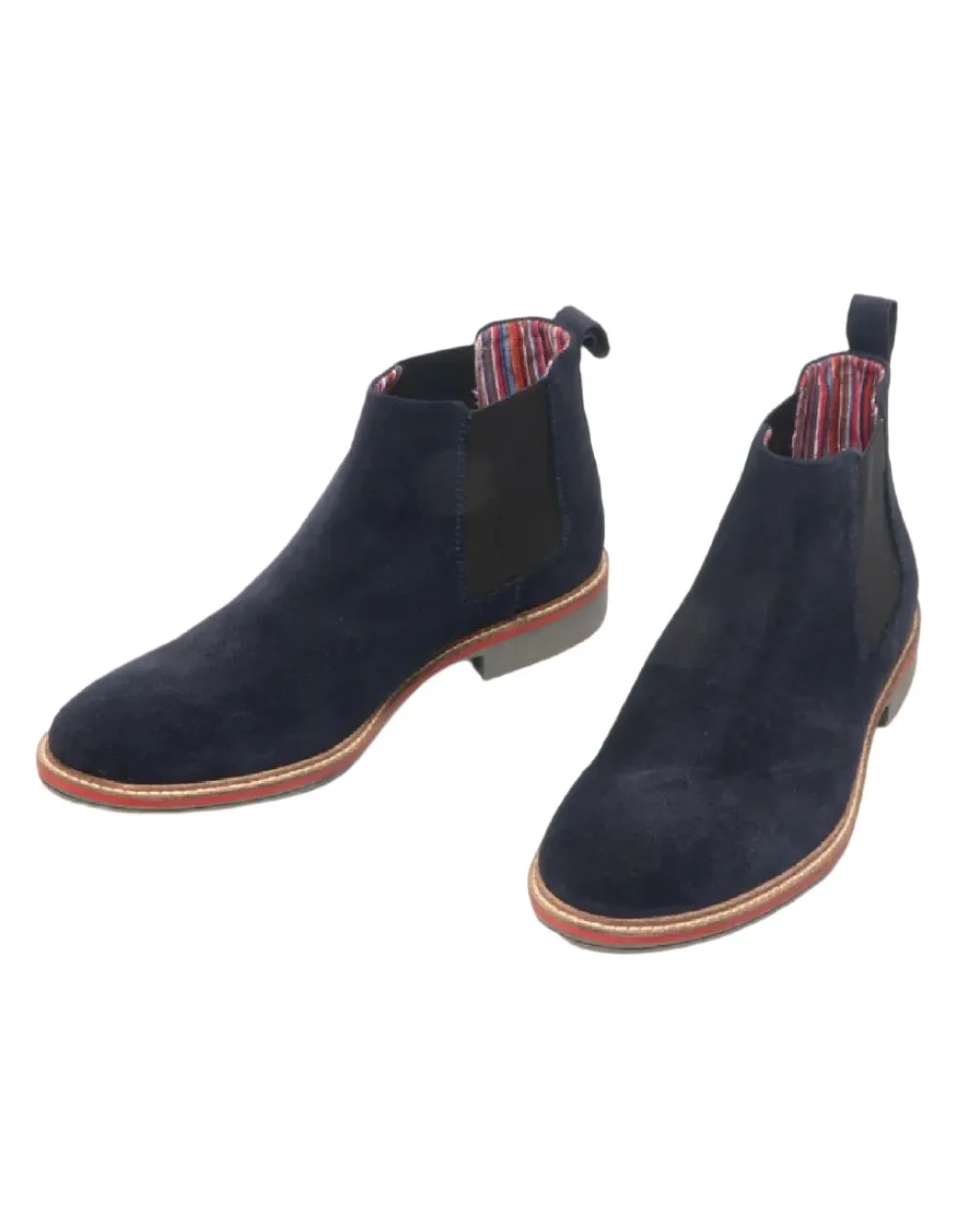 Roamers Herren Stiefel mit Wildleder-Zwickel Roamers Schuhe