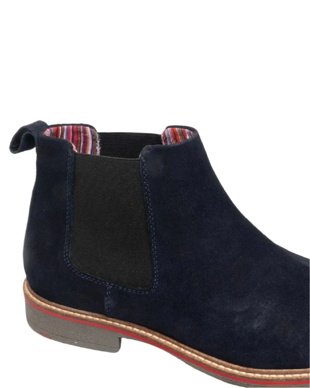 Roamers Herren Stiefel mit Wildleder-Zwickel Roamers Schuhe