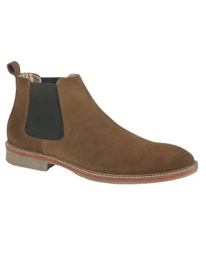 Roamers Herren Stiefel mit Wildleder-Zwickel Roamers Schuhe