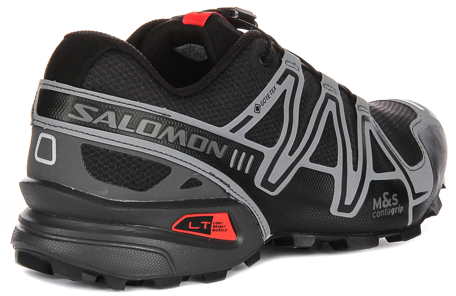 Salomon Speedcross 3 Gortex in Schwarz-Rot Schuhe Salomon