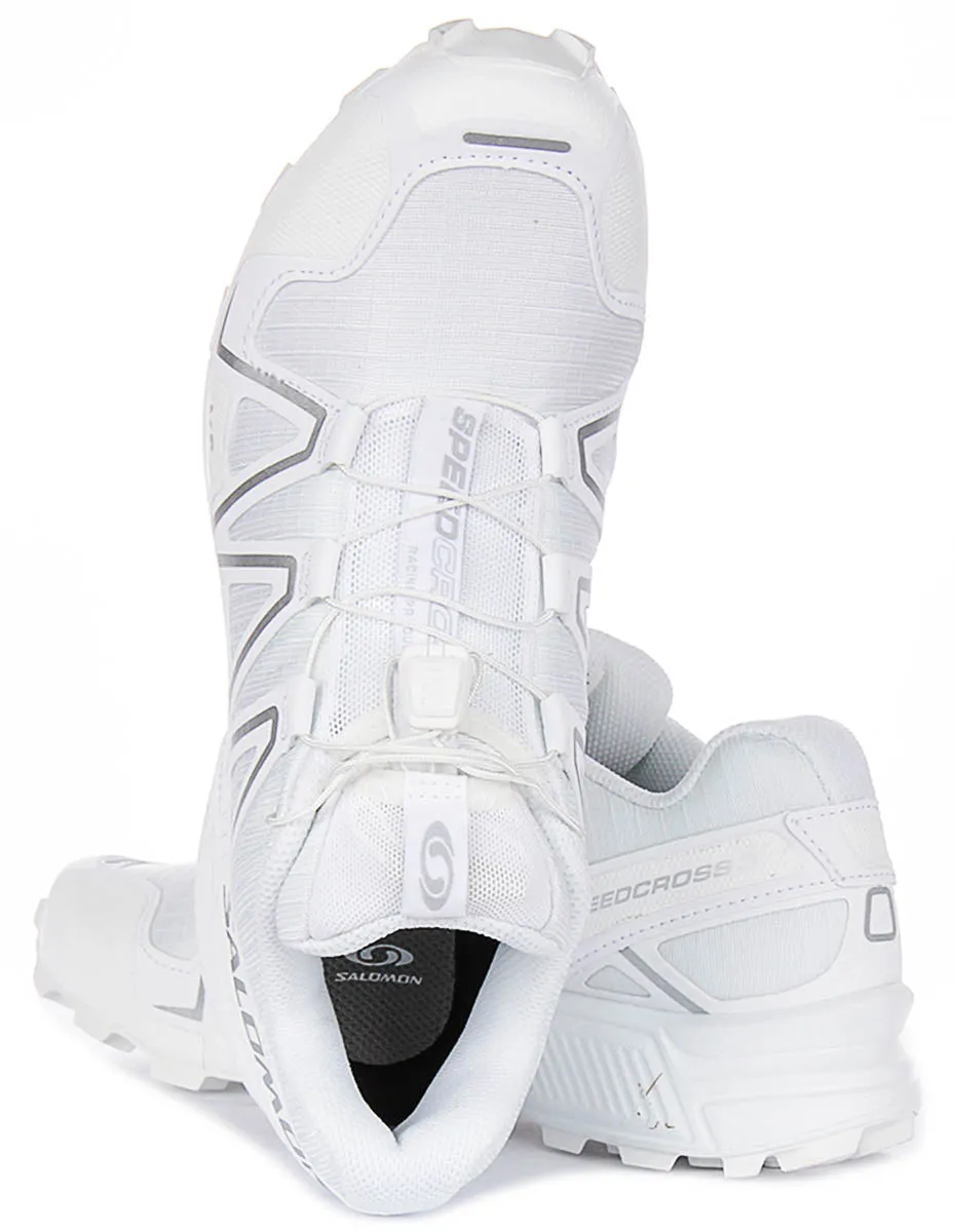 Salomon Speedcross 3 Weiße Schuhe Salomon