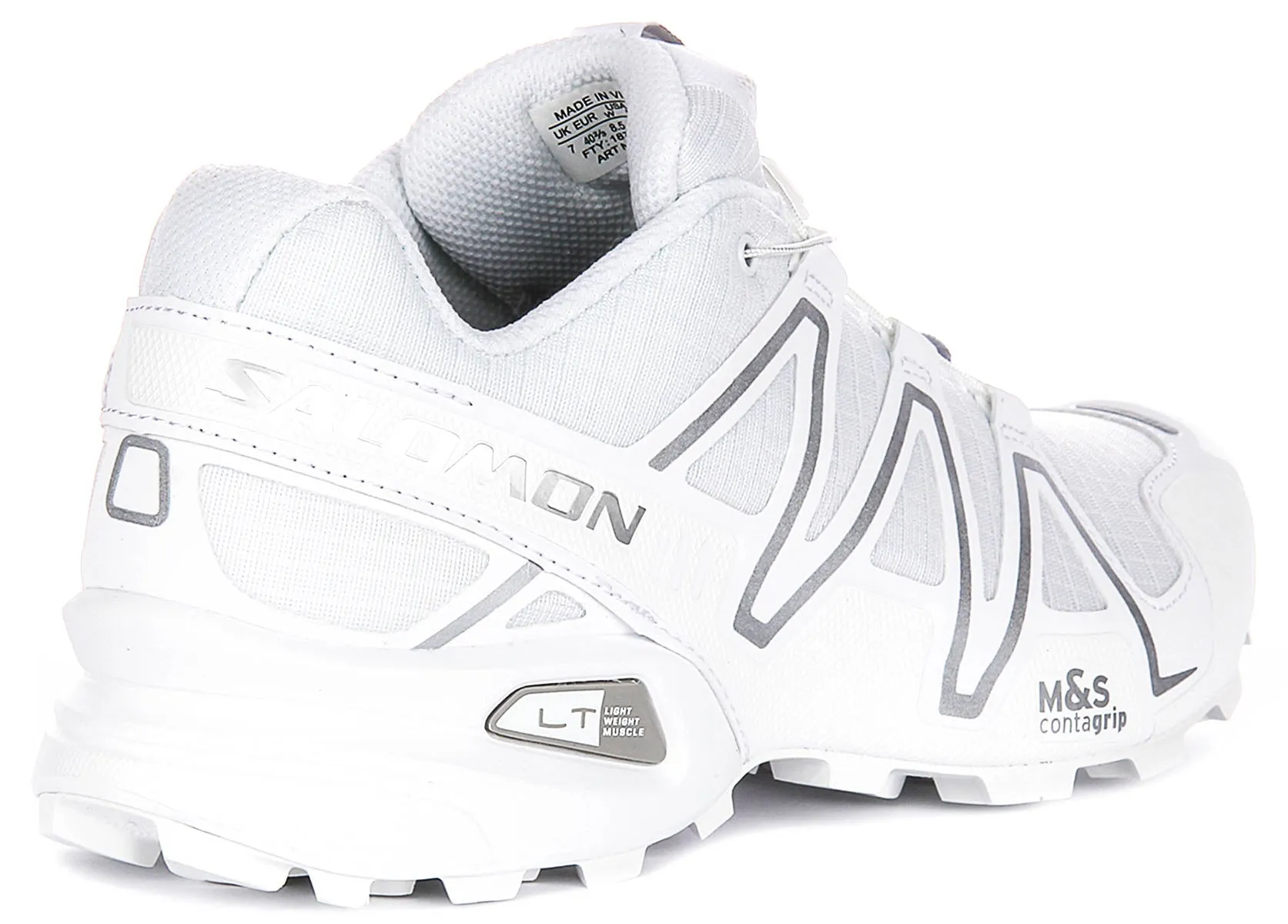 Salomon Speedcross 3 Weiße Schuhe Salomon
