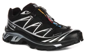 Salomon XT 6 Gortex in Schwarz Silber Schuhe Salomon