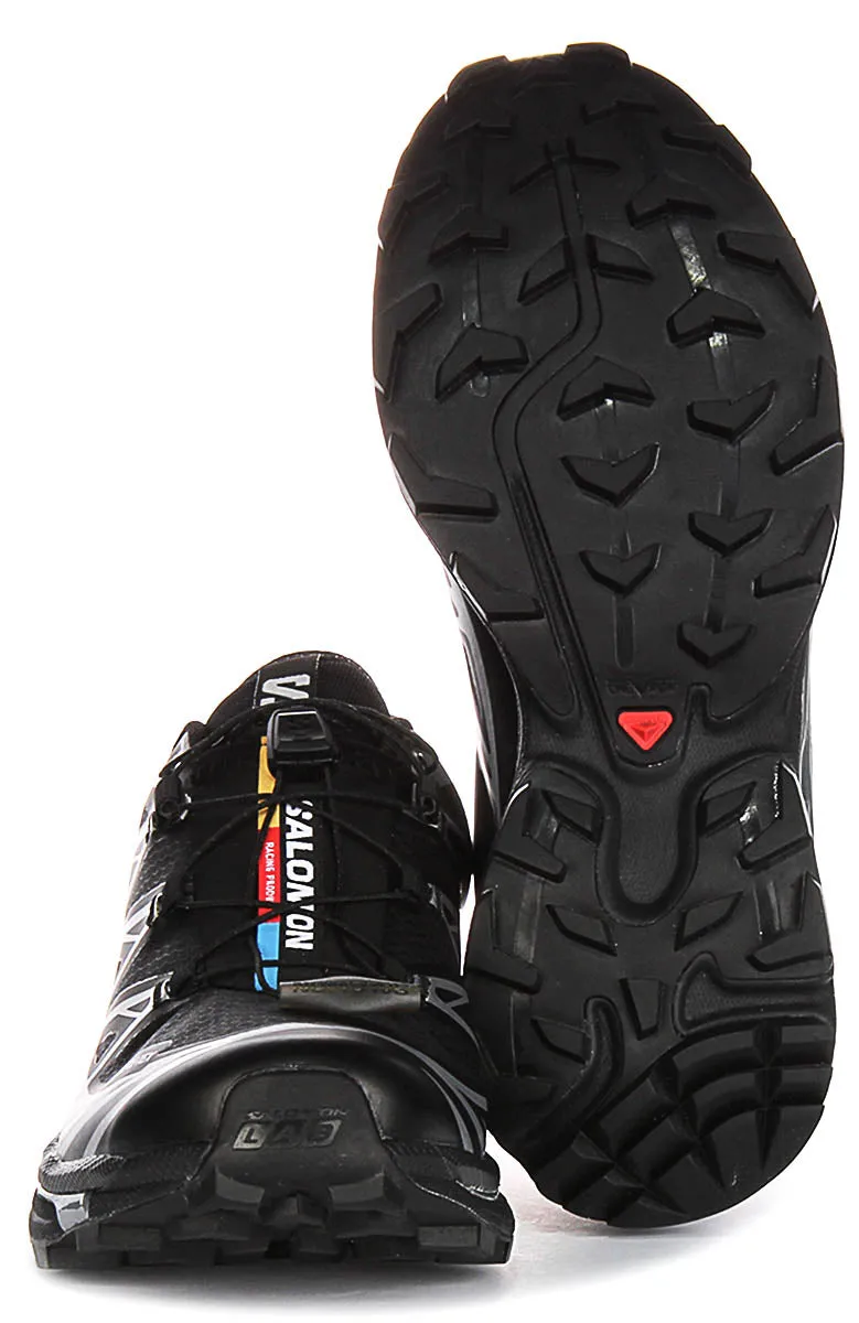 Salomon XT 6 Gortex in Schwarz Silber Schuhe Salomon