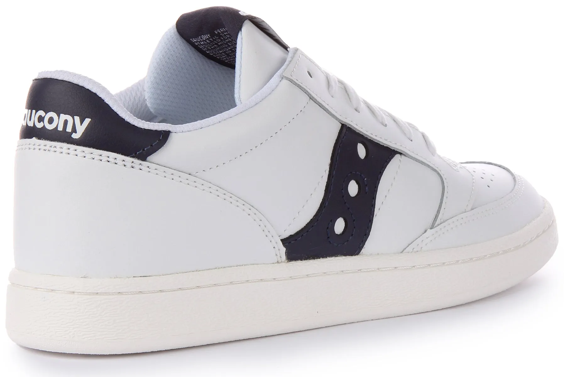 Saucony Jazz Court in Weiß und Marine Schuhe Saucony