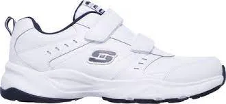 Skechers Schuhe Haniger-Casspi Weiß/Marine Klettverschluss