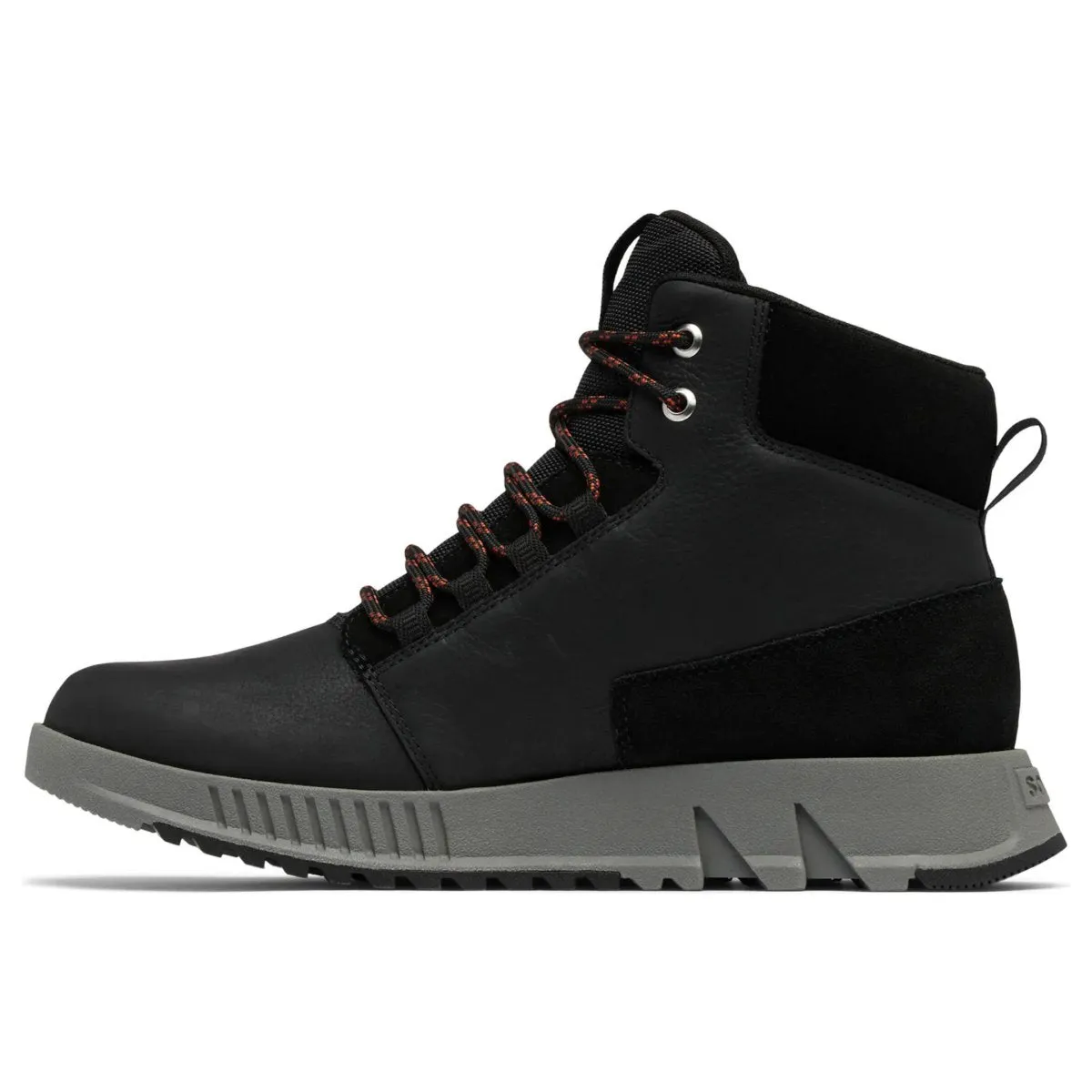Sorel Herren Mac Hill Lite Mid Plus Schwarz/Steinbruch wasserdicht