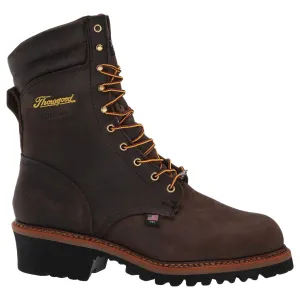 Thorogood 9-Zoll-Logger Leder Arbeitsschuhe für Herren