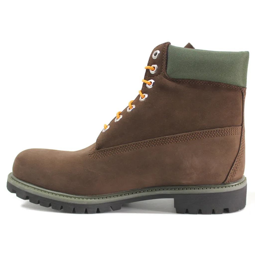 Timberland Premium 6-Zoll Nubuk-Leder Herren Knöchelstiefel