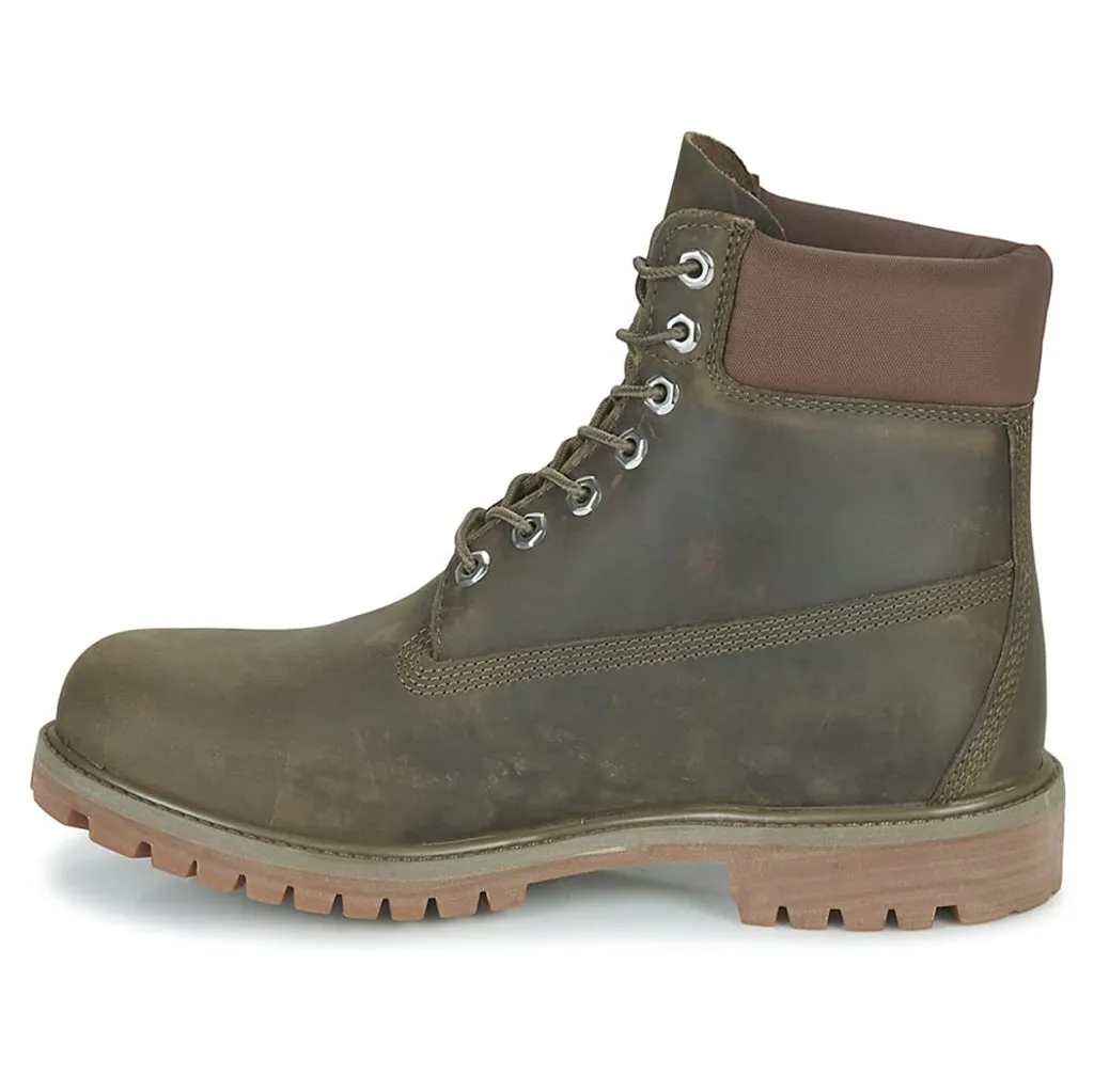 Timberland Premium 6-Zoll Nubuk-Leder Herren Knöchelstiefel
