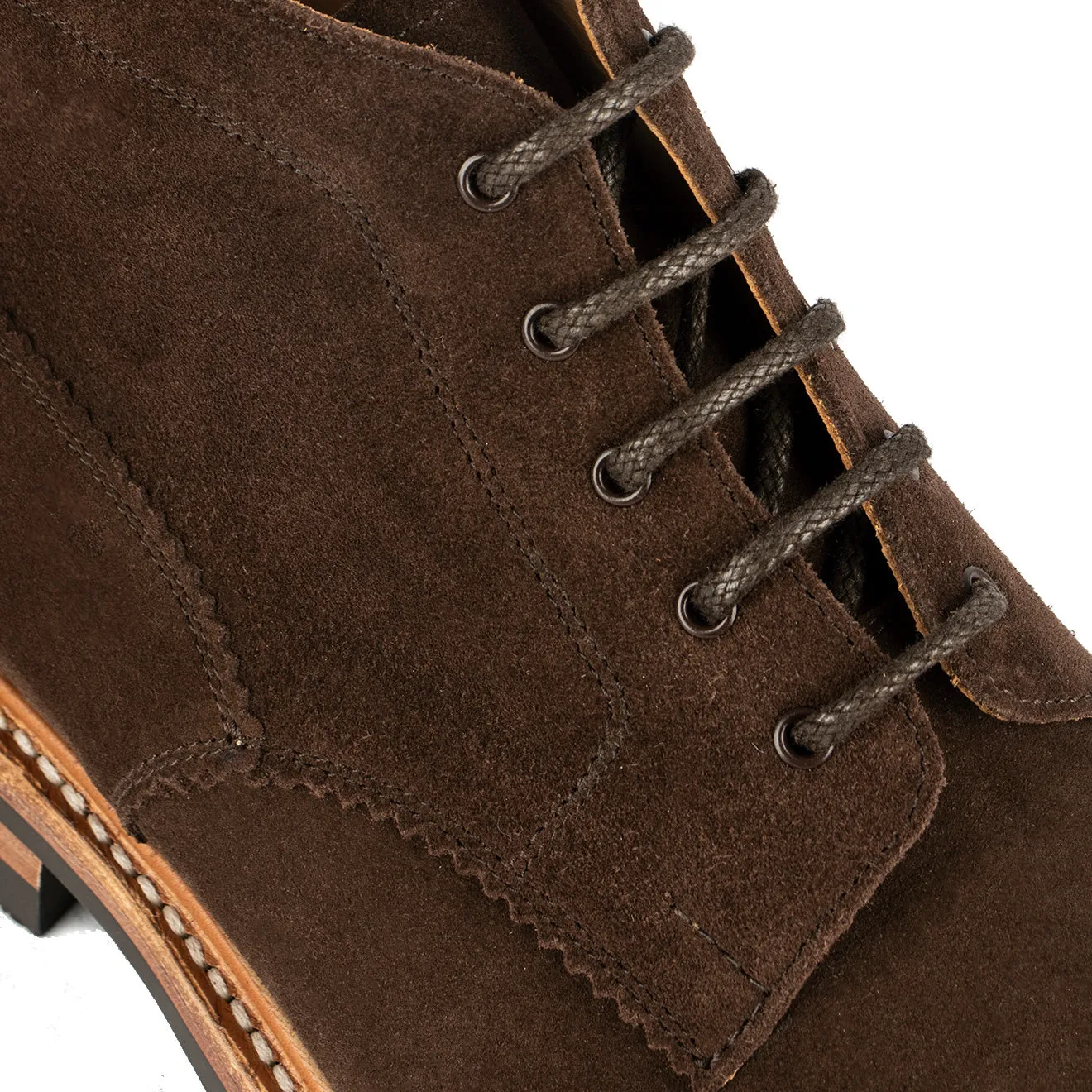 Trickers Evedon Chukka Stiefel Café Repello Wildleder