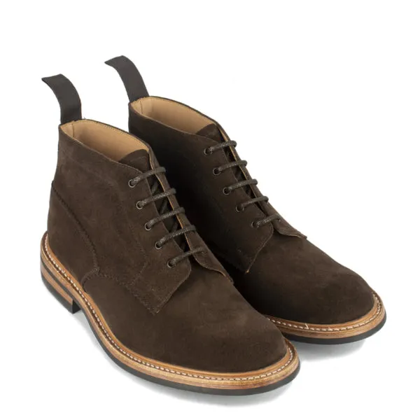 Trickers Evedon Chukka Stiefel Café Repello Wildleder