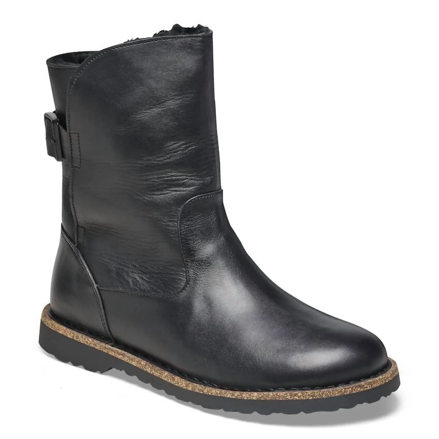 Uppsala Lammfell-Stiefel - Regular/Weite in Schwarz