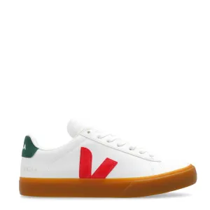 Veja Campo Chromefreies Leder Trainer Extra Weiß Pekin Poker