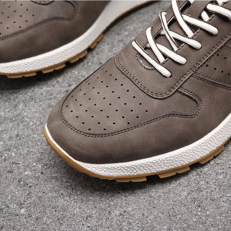 West Louis™ Leder Bequeme Sneaker zum Gehen und Joggen