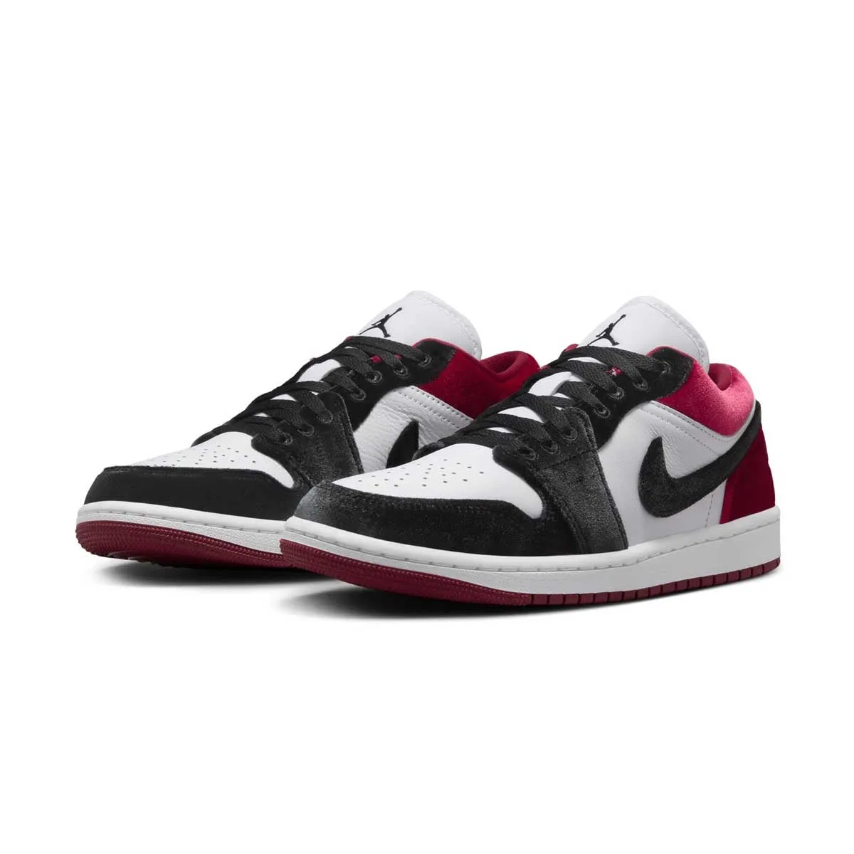 Wmns Air Jordan 1 Low SE 'Samtschwarze Zehenkappe'