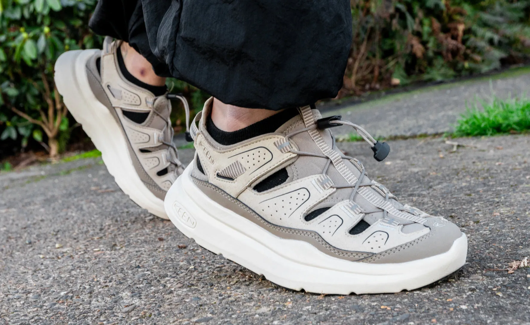 Damens WK450 Wandergesandale | Plaza Taupe/Schwarz