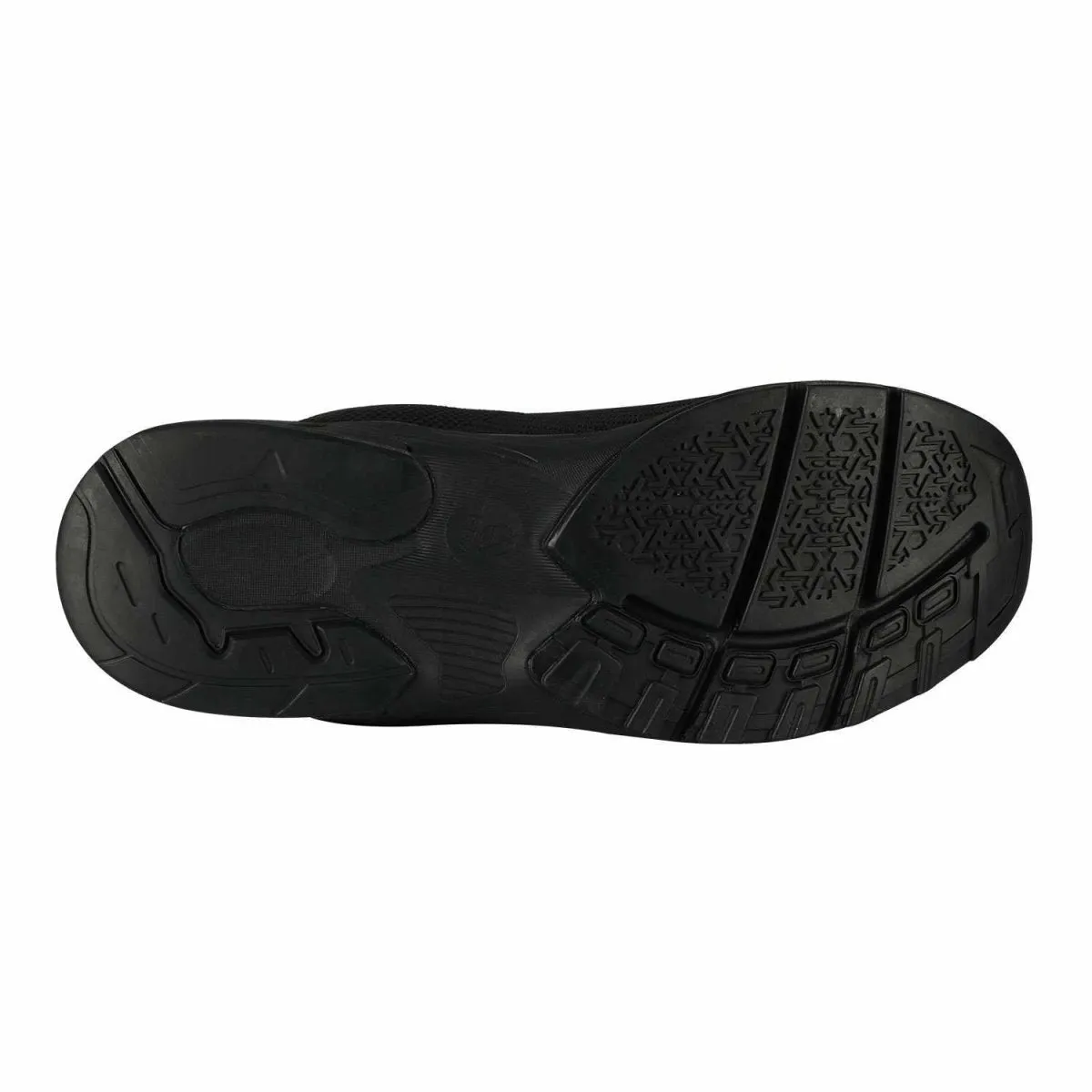 Zeba Herren Jet-Schwarz Stoff Slip-On