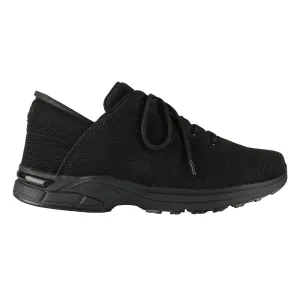 Zeba Herren Jet-Schwarz Stoff Slip-On