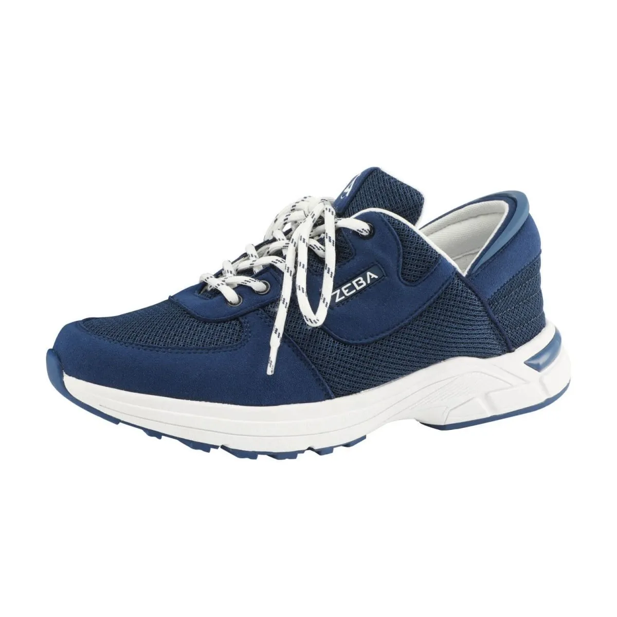 Zeba Herren Royal Navy/Weiß Slip-On