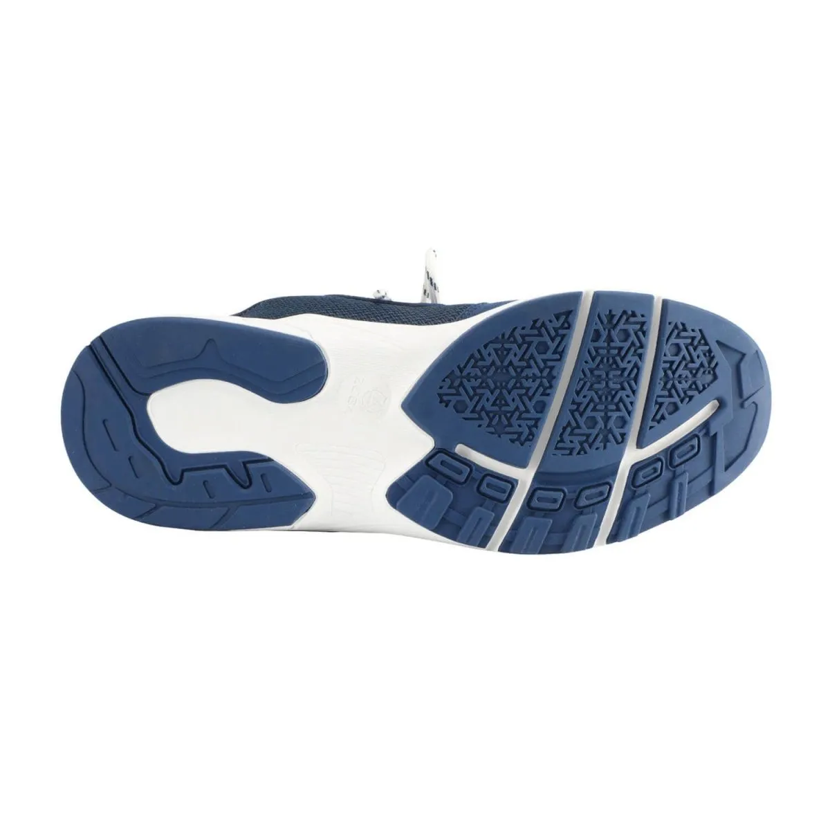 Zeba Herren Royal Navy/Weiß Slip-On