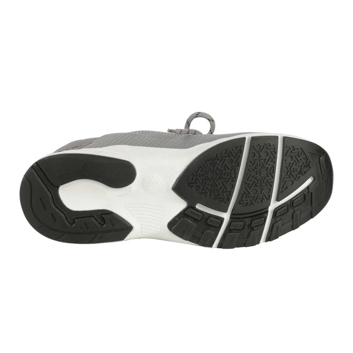 Zeba Herren Steingraues Stoff-Slip-On